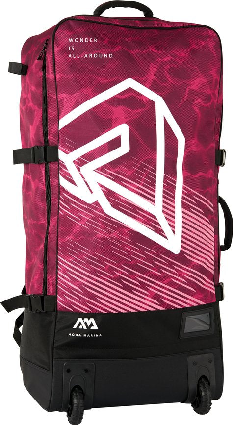 Aqua Marina - Premium Luggage Bag - (Raspberry) with rolling wheel 123L| B0303634