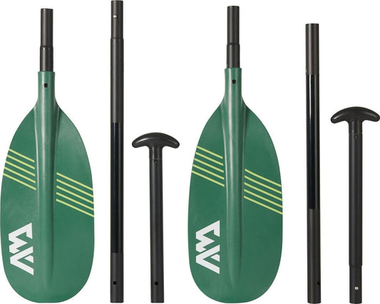 Aqua Marina - RIPPLE-TECH 2-in-1 Aluminum Canoe & Kayak Convertible Paddle | B0303625