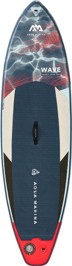Aqua Marina - Wave - Surf iSUP, 2.65m/10cm, with surf leash | BT-22WA