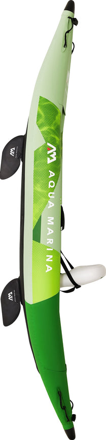 Aqua Marina - Betta-312 Recreational Kayak - 1 person. Inflatable deck. Kayak paddle included. | BE-312-22