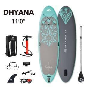Aqua Marina Paddle Board Aqua Marina - Dhyana - Yoga iSUP, 3.36m/15cm, with paddle and safety leash
