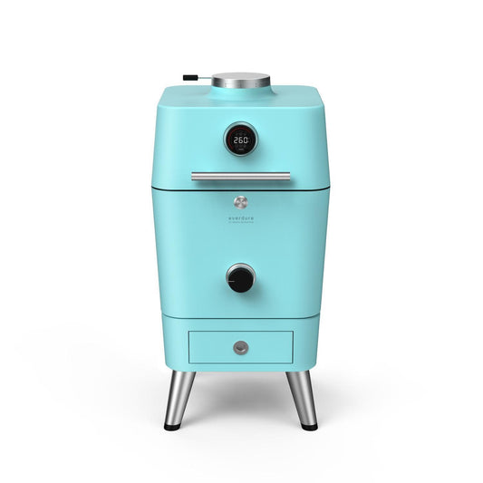 Everdure Charcoal Grill Mint Everdure By Heston Blumenthal 4K 21-Inch Charcoal Grill & Smoker