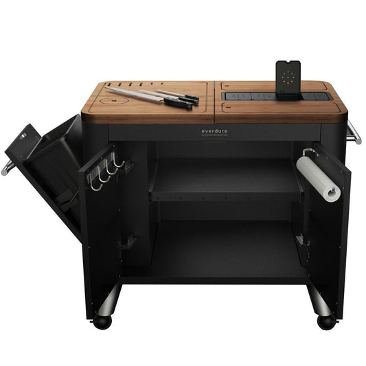 Everdure Mobile Prep Kitchen Everdure By Heston Blumenthal Indoor/Outdoor 40-Inch Mobile Prep Kitchen