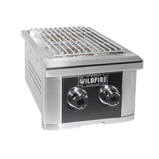Wildfire Outdoor - Ranch Double Side Burner 304 SS - WF-DBLSBRN-RH