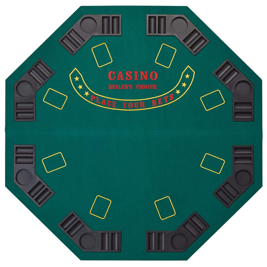 Fat Cat Casino Green / As shown Fat Cat Poker-Blackjack Table Top