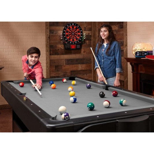 Fat Cat Multi-Game Table Fat Cat Original 3-in-1 7' Pockey Multi-Game Table Grey | 64-1055