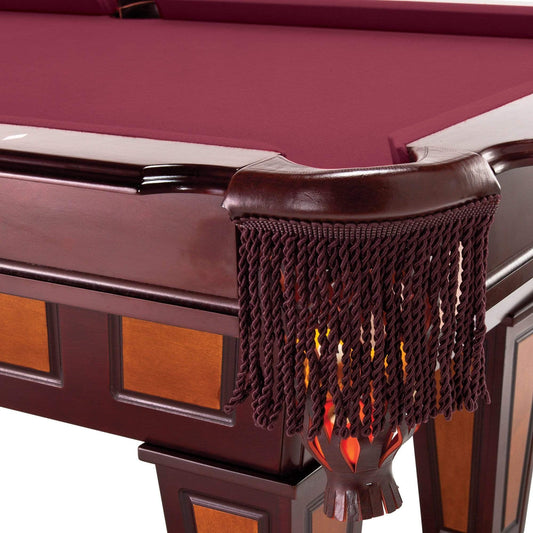 Fat Cat Pool Table Burgundy / As shown Fat Cat Reno 7.5' Billiard Table with Play Package