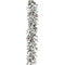 Fraser Hill Farm - 9-Ft. Flocked Decorative Garland with Red Berries