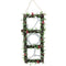 Fraser Hill Farm - 33-in. Christmas Christmas JOY Door Hanging with Berries and Pinecones on Grapevine Frame