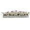 Fraser Hill Farm - 42-inch 5-Candle Holder Holiday Centerpiece with White Berries in Wooden Box