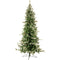 Fraser Hill Farm - 6.5 Ft. Buffalo Fir Slim Artificial Christmas Tree with Smart String Lighting