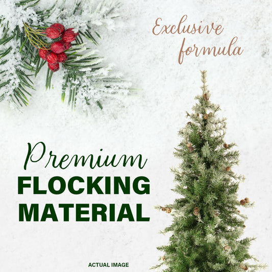 Fraser Hill Farm - 9 Ft. Buffalo Fir Slim Artificial Christmas Tree with Smart String Lighting