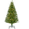 Fraser Hill Farm - 5-ft. Downswept Farmhouse Fir Christmas Tree with Warm White LED Lights