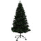 Fraser Hill Farm - Indoor or Outdoor 7-Ft. Green Fiber Optic Prelit Christmas Tree with Festive LED Dancing Lights