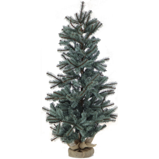 Fraser Hill Farm - 4-Ft. Heritage Pine Artificial Tree with Burlap Base