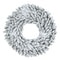 Fraser Hill Farm - 24-In. Icy Frost Snow Flocked Wreath