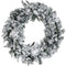 Fraser Hill Farm - 36-In. Mountain Pine Flocked Wreath