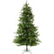Fraser Hill Farm - 7-Ft. Southern Peace Pine Christmas Tree with Warm White LED Lighting
