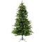 Fraser Hill Farm - 7-Ft. Southern Peace Pine Christmas Tree with Multi-Color LED String Lighting
