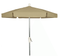 Fiberbuilt Table Umbrellas Beige Fiberbuilt 7.5' Garden Umbrella w/ Crank Lift