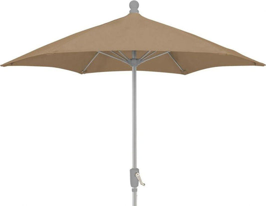 Fiberbuilt Table Umbrellas Beige Fiberbuilt 7.5' Patio Umbrella Patio w/ Push-Up Lift