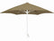 Fiberbuilt Table Umbrellas Beige Fiberbuilt 7.5' Terrace Umbrella w/ Crank Lift and Tilt