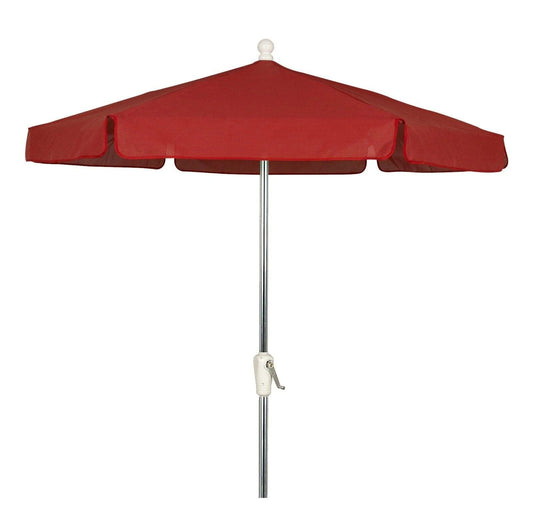 Fiberbuilt Table Umbrellas Red Fiberbuilt 7.5' Garden Umbrella w/ Push-Up Lift