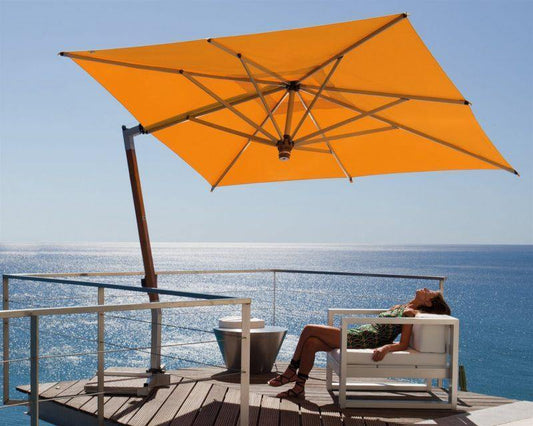 FIM Umbrella Cantilever Umbrellas Peppercorn brown Fim C09 Cantilever Umbrella 9.5'