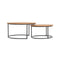 Harmonia Living - Finn 2 Piece Nesting Coffee Tables Set | FINN-TK-2CTS