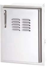 Fire Magic Kitchen Accessories 21" h x 14-1/2" w x 20-1/2" d Single Access Door with Tank Tray and Louvers - Right Door Hinge