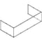 Fire Magic Kitchen Accessories 42" Duct Cover (to be used with spacer)
