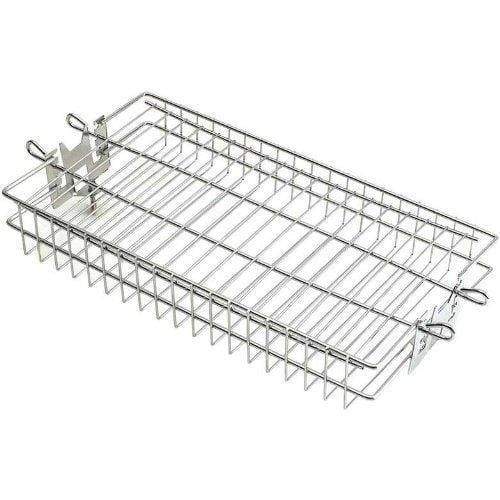 Fire Magic Kitchen Accessories Rotisserie Basket, Flat Stainless