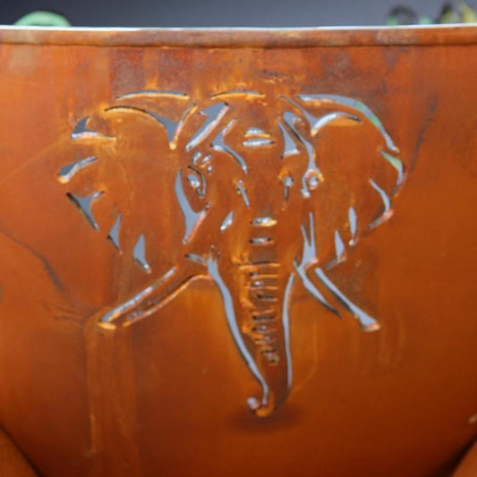 Fire Pit Art Fire Pit Fire Pit Art Africa's Big Five