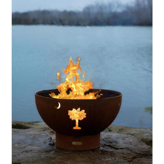 Fire Pit Art Fire Pit Fire Pit Art Tropical Moon