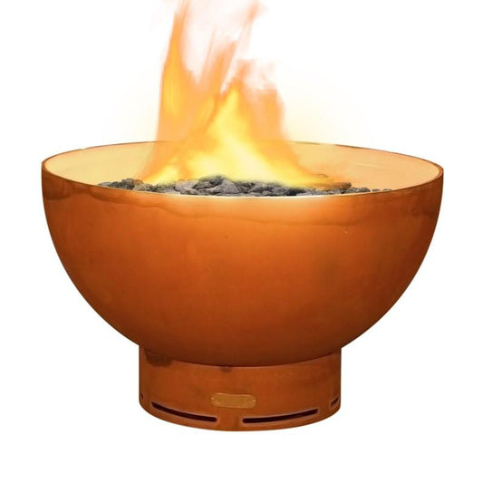 Fire Pit Art Fire Pit Iron Oxide / Match Lit / Natural Gas Fire Pit Art Crater