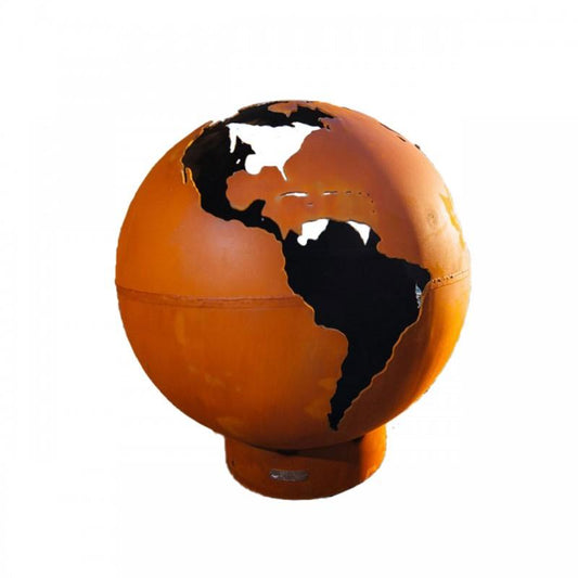 Fire Pit Art Fire Pit Iron Oxide / Match Lit / Natural Gas Fire Pit Art Third Rock 36"