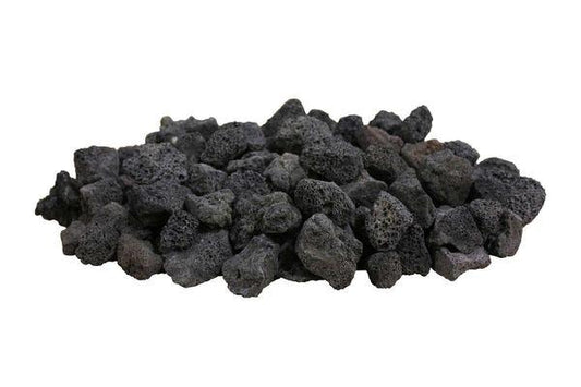 Firegear Fire Rock Firegear - 50 lb. Bag of 1 to 2'' Black Lava Rock