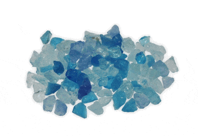 Firegear Firegear - Caribbean/Paradise Blend Irregularly Shaped Glass