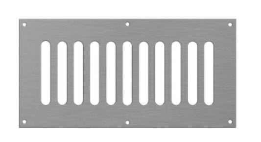 Firegear Firegear Firepit Accessories Firegear - Vent Kit: Includes (2) Stainless Steel 6'' tall x 12'' wide vents with mounting screws