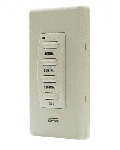 Firegear Firegear Remotes, Receivers, Timers Firegear - Battery Operated Wired Timer 30/60/120 Minute Wall Mount Four Button Timer