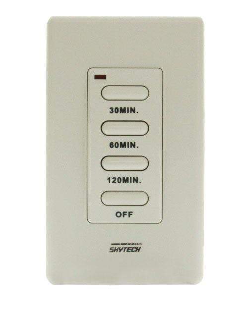 Firegear Firegear Remotes, Receivers, Timers Firegear - Battery Operated Wired Timer 30/60/120 Minute Wall Mount Four Button Timer