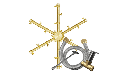 Firegear - Pro Burning Spur 14-inch Burner Kit - FG-PSBR-BS14-NGK