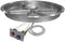 Firegear Stainless Steel Round Pan and Spur Burner Firegear - 29'' Pan with 22'' SS Burning Spur TMSI Ignition with Spark Ignition NG (LP Kit Purchase FGLPK41)