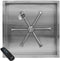 Firegear Stainless Steel Square Pan and Spur Burner Firegear - 20'' Pan with SS 16'' Burning Spur MT Ignition for NG (LP Kit Purchase FGLPK41)