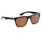 Flying Fisherman Apparel : Eyewear - Sunglasses Flying Fisherman Fowey Crystal Matte Black Frame/Copper Lens