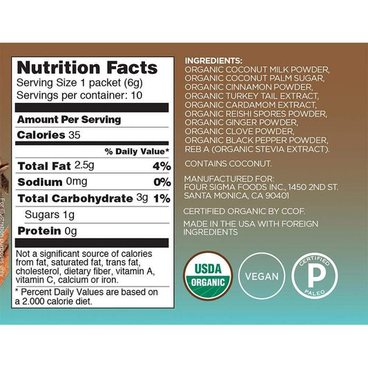 FOUR SIGMATIC Tea FOUR SIGMATIC - CHAI LATTE WITH REISHI