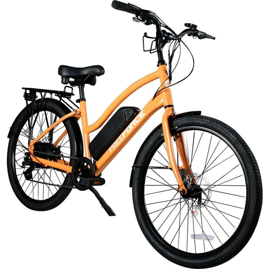 FreeForce E-Bikes The Avalon Electric Beach Cruiser Bike - 16" Frame