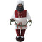Fraser Hill Farm - 58-In. African American Dancing Santa w/ Apron and Christmas Cookie Garland, Life-Size Motion-Activated Christmas Animatronic