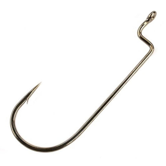 Gamakatsu Fishing : Hooks Gamakatsu Worm Offset Bronze Hook Size 1 0 100 Per Pack