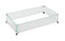 Outdoor Greatroom - 12" x 24" Rectangular Glass Wind Guard - GLASS GUARD-1224